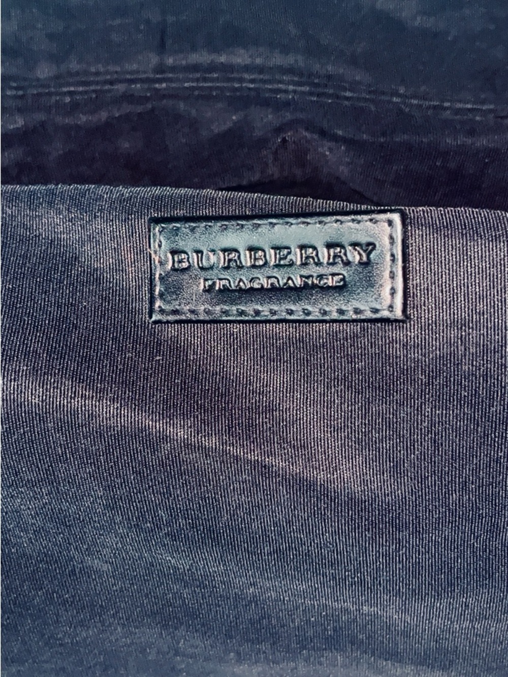 Burberry Black Logo Patch Interior Panel